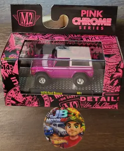 1976 Ford Bronco-M2 Machines Pink Chrome