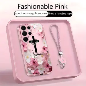 Suitable for [Galaxy S25 Ultra] Women's high-end phone case，A wide variety of patterns for you to choose from.This phone case prays for you，God will bless you and bring you good luck YM99