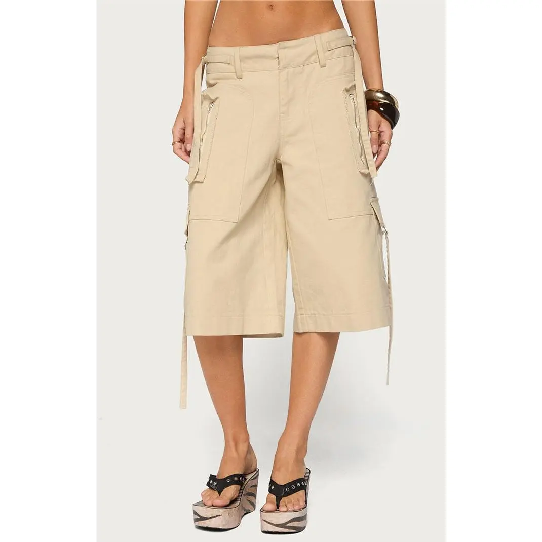 Edikted Women's Avelisse Cargo Bermuda Shorts