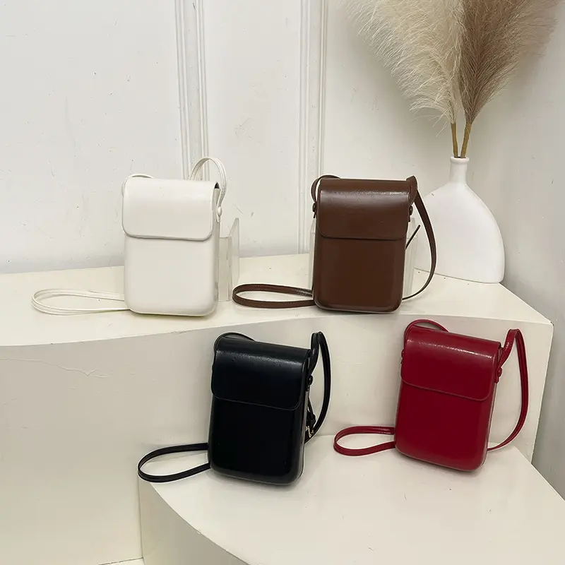Leather Crossbody Bags for Women, Casual Mini Oil Wax Crossbody Shoulder Handbag for Travel and Daily Use, Casual Crossbody, Real Leather Bag