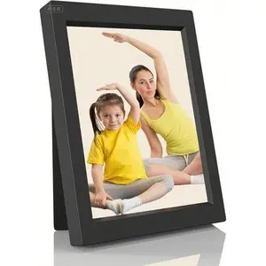 20S Voice Recordable Photo Frame, Personalized Tabletop & Wall Mount Picture Frame, Vertical or Horizontal Display for 5x7 Photos, Reusable Gift for Family, Birthday Christmas Present