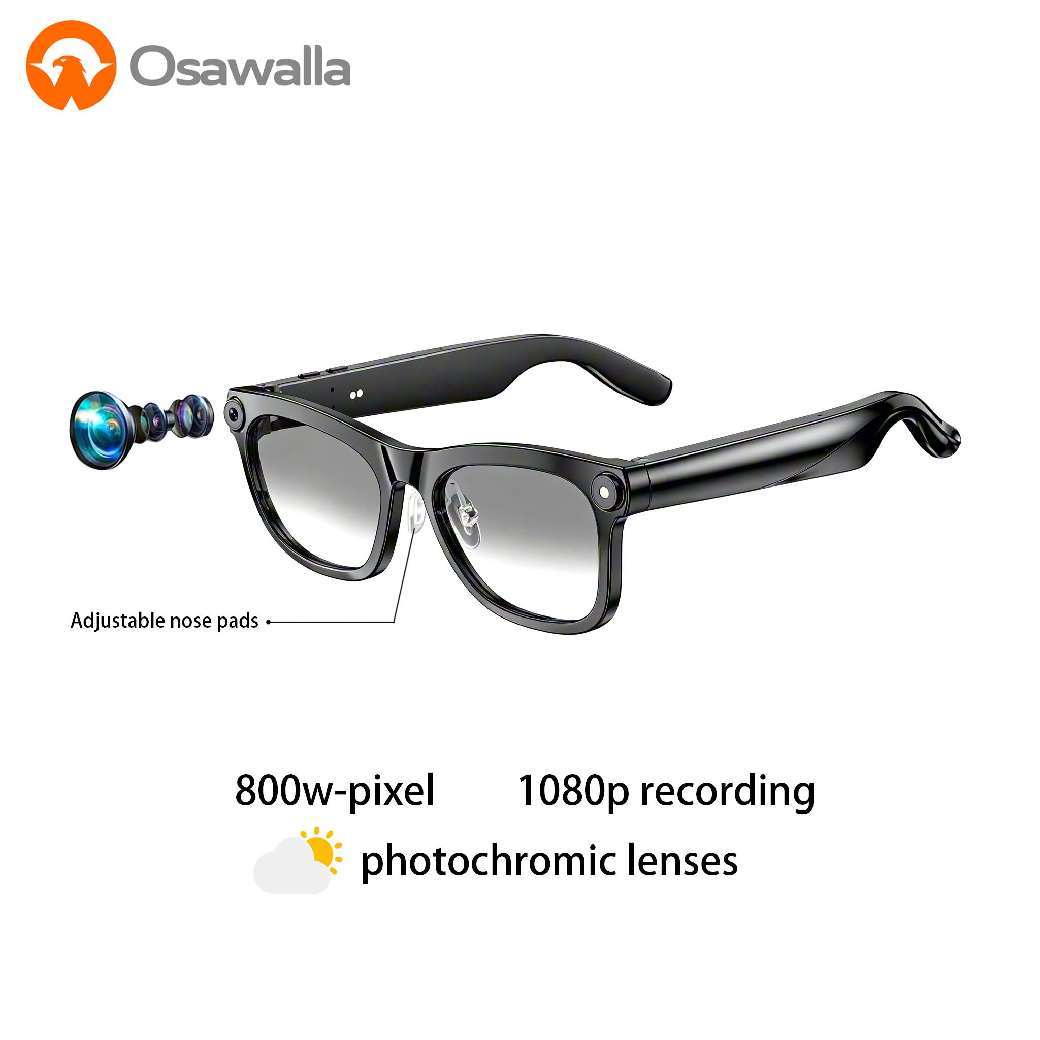 2026 New Smart AI Camera Glasses with8MP Camera Glasses,1080P Anti-Shake Video Recording,Button Touch Adjustment for Travel Outdoor Adventures Hands-Free Photography 139 Languages Real-Time Translation Bluetooth Wireless Wearable Video Recording 2026 New Smart AI Camera Glasses with8MP Camera Glasses,1080P Anti-Shake Video Recording,Button Touch Adjustment for Travel Outdoor Adventures Hands-Free Photography 139 Languages Real-Time Translation Bluetooth Wireless Wearable Video Recording