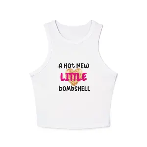 Hot New Little Bombshell Cropped Sorority Tank – Love Island Big/Little Reveal Top