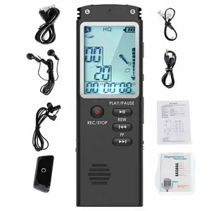 Lecture Digital Voice Recorder Dictaphone Audio MP3 Sound Mini Recorder Player