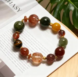 Natural Multi-Gemstone Bracelet（Only 2)