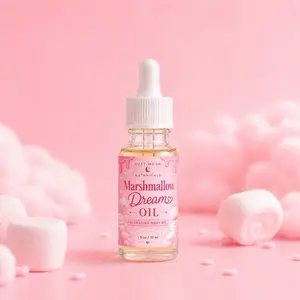 Marshmallow Dream Body Oil  Hydrating Body Oil for Glowing Skin | Sweet Marshmallow Scent, Lightweight Non-Greasy Oil, Soft Smooth Radiant Skin, Moisturizing Body Oil for Dry Skin Glow, SAMPLE SIZE