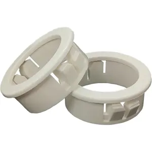 SB1.093-14 Shower Grab Handle Bushing Lasco snap Bushing, Compatible with HEYCO Lasco Shower Gripper (7/8 inch Rod and 1+1/8 inch Hole) 2 Pack