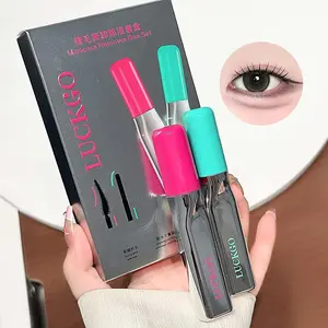 Bright Lash Curling Long Lengthening Mascara Set Individual Separated Waterproof Makeup Easy Removal Mascara Remover Liquid Kit Enhance Your Look