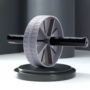 Durable Abs Ab Roller Wheel, Fashion & Ab Exercise Roller, Non-Electric Home Gym Equipment for Core Strength, Muscle Training, Weight Loss