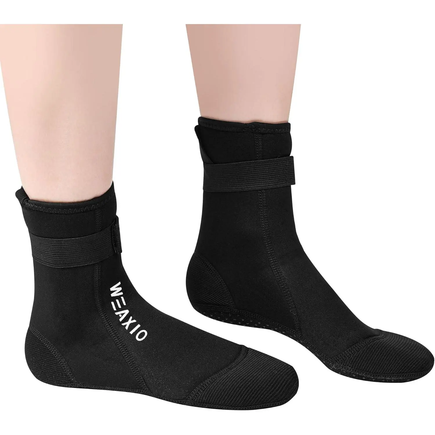 3mm Neoprene Water Socks - Anti-Slip, Sand-Proof, Flexible, Quick-Dry Diving Boots for Beach Volleyball - Diving Gear, Sport