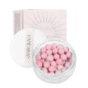 HANDAIYAN 5-Color Setting Powder Pearls - Oil-Control Loose Powder with Pearlescent Glow, Long-Wearing Blurring Finish for Highlight & Contour, Lightweight Translucent Powder for a Soft-Focus Effect