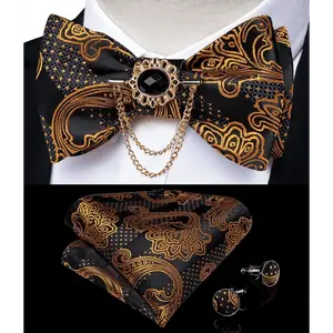The Sovereign Bow Tie & Pocket Square Set