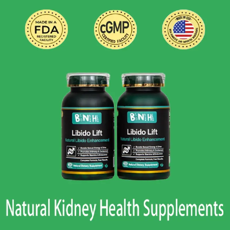 BNH Natural Kidney Tonifying Formula 120 Capsules for Vitality Uterine & Ovarian Health Made in USA