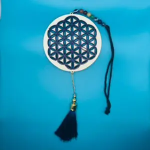 Metatron Purple Wooden Flower of Life