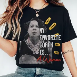 My Favorite Coach is a Woman Shirt, Dawn Staley Tee, Basketball Fans T-Shirt