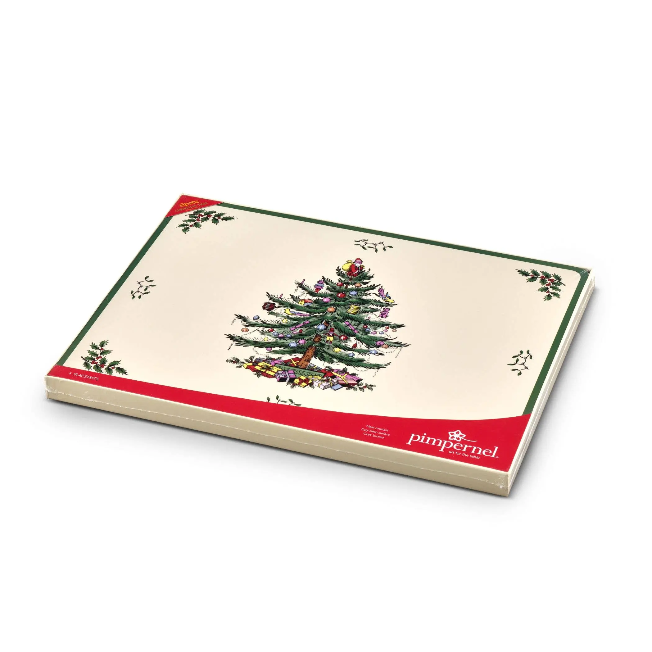 Christmas Tree Placemats Set of 4