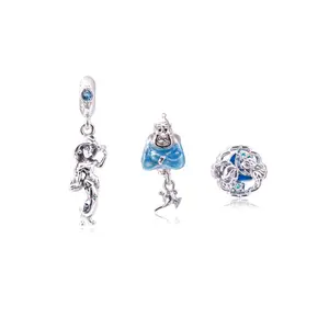 Pandora Disney Aladdin Jasmin & Genie Charm Gift Set B801993