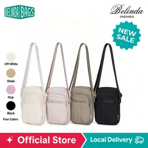 【Limited-Time Sale】BELINDABAGS Women's Crossbody Bag - Lightweight, Water-Resistant Luggage Bag with Adjustable Strap, Anti-Theft Design, Suitable for Travel and Work (Ideal for Moms)
