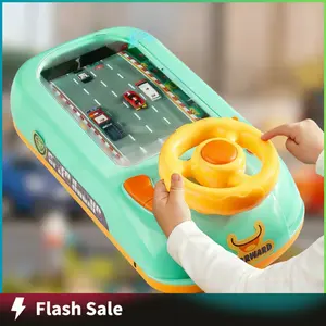 Racing Adventure Car Steering Wheel Toy | TikTok Viral Driving Simulator Toy | Interactive Sound & Light Racing Fun | Realistic Steering Wheel Control | Educational Pretend Play | Perfect Gift for Kids, Toddlers & Young Racing Fans