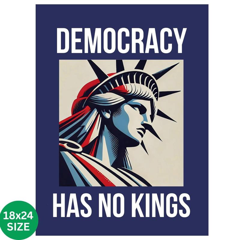 No King Subtle 8647 Anti Trump Protest March Sign Poster,No Kings In America Subtle Fdt Sign Anti Billio