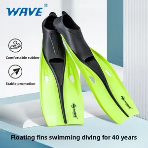 Wave new professional adult free diving snorkeling flippers unisex swimming frog shoes deep diving equipment flippers wear-resistant non-slip flippers diving swimming must