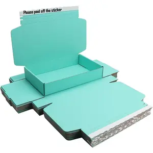 Green Shipping Packaging L10.5xW6.3xH2 inch  Hard Corrugated Cardboard Shipping Boxs  Wrap Box for Bridesmaid Proposal,Invitations, Wedding,Christmas,Anniversary