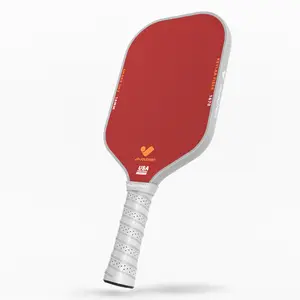 JOJOLEMON Shark 002 Pickleball Paddles,Hybrid Aramid Surface, Thermoformed, USAPA Approved, Red, 16MM, a Larger Sweet Spot, Control and Accuracy TikTokShopBlackFriday