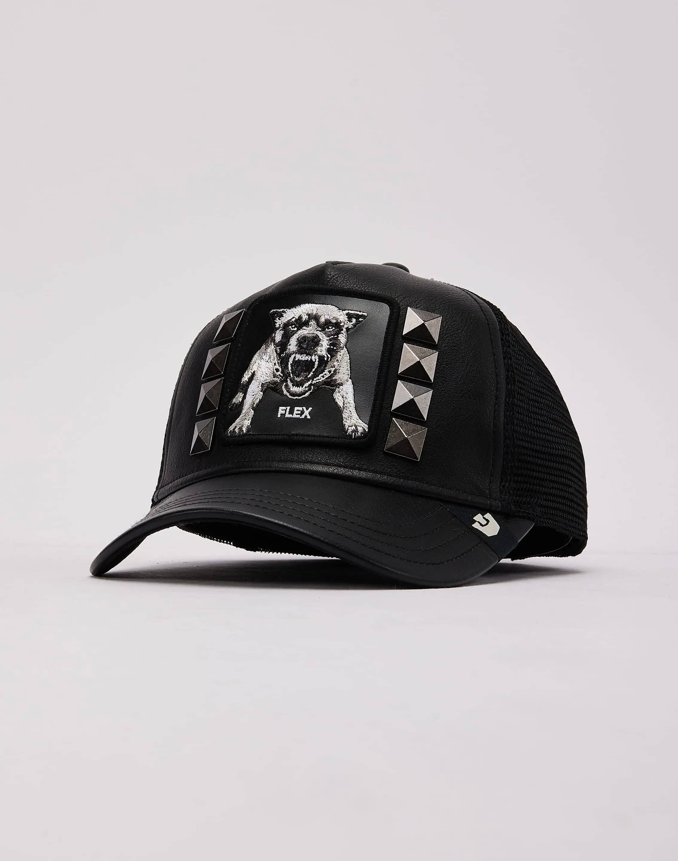Mens Goorin Bros The Flex Studded Leather Trucker Hat