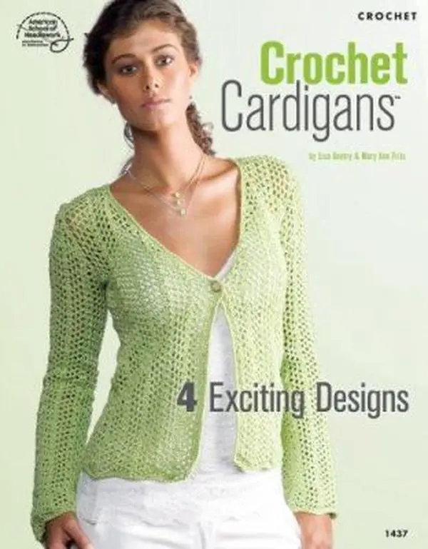 USED Book - Crochet Cardigans by Gentry, Lisa (Paperback) - english