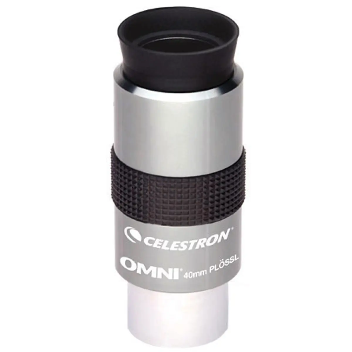 Celestron 93325 Omni 40mm Eyepiece, Silver/Black, Multi-Coated Lenses for Stargazing (Telescope Accessory)