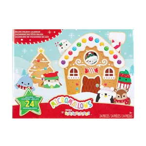 Micromallows 2.5" Squishmallows Holiday Advent Calendar Plush - 24pk