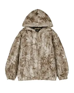 Brooklyn Cloth Quilt Lined Hooded Canvas Jacket - Durable Canvas Shell, Quilted Lining, Built-In Hood for Cold Weather Comfort & Style (Size Options)