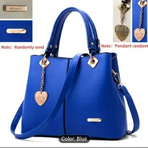 Bleu Bag - Blue Color with Heart Pendant, Randomly Sent