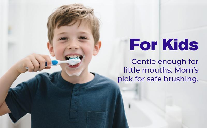 OCCOTAPS Agave Natural Herbal Toothpaste | Blue Agave Extract | Whitens Teeth & Strengthens Enamel |Fluoride-Free Sensitive Teeth | Probiotics + Mint | With Niacinamide