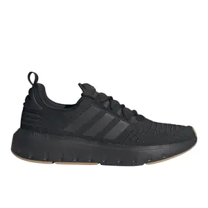 adidas Mens Swift Run Sneakers Shoes Casual - Black adidas Mens Swift Run Sneakers Shoes Casual - Black