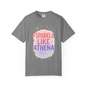 Tribute #SparkleLikeAthena T-Shirt Casual Fabric