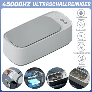 Ultrasonic Portable Household Cleaning Machine, Clean Pod Cleaner, Jewelry Cleaner Machine for Ring, Glasses, Makeup Brush