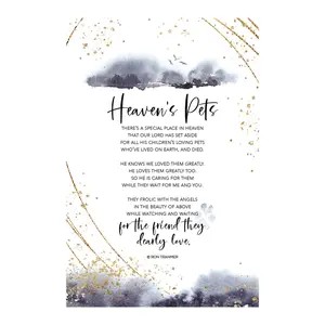 Heaven's Pets Wood Plaque with Easel and Hanger