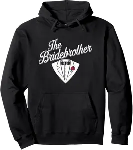 Family Brother Of The Bride Bridal design Groom Wife Wedding Pullover Hoodie - Rosazamorap Shop 76B0DM3D9CSB