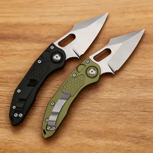 M390 Durable Safe Folding Pocket Knife for Home & Outdoor Tasks, Quick Open