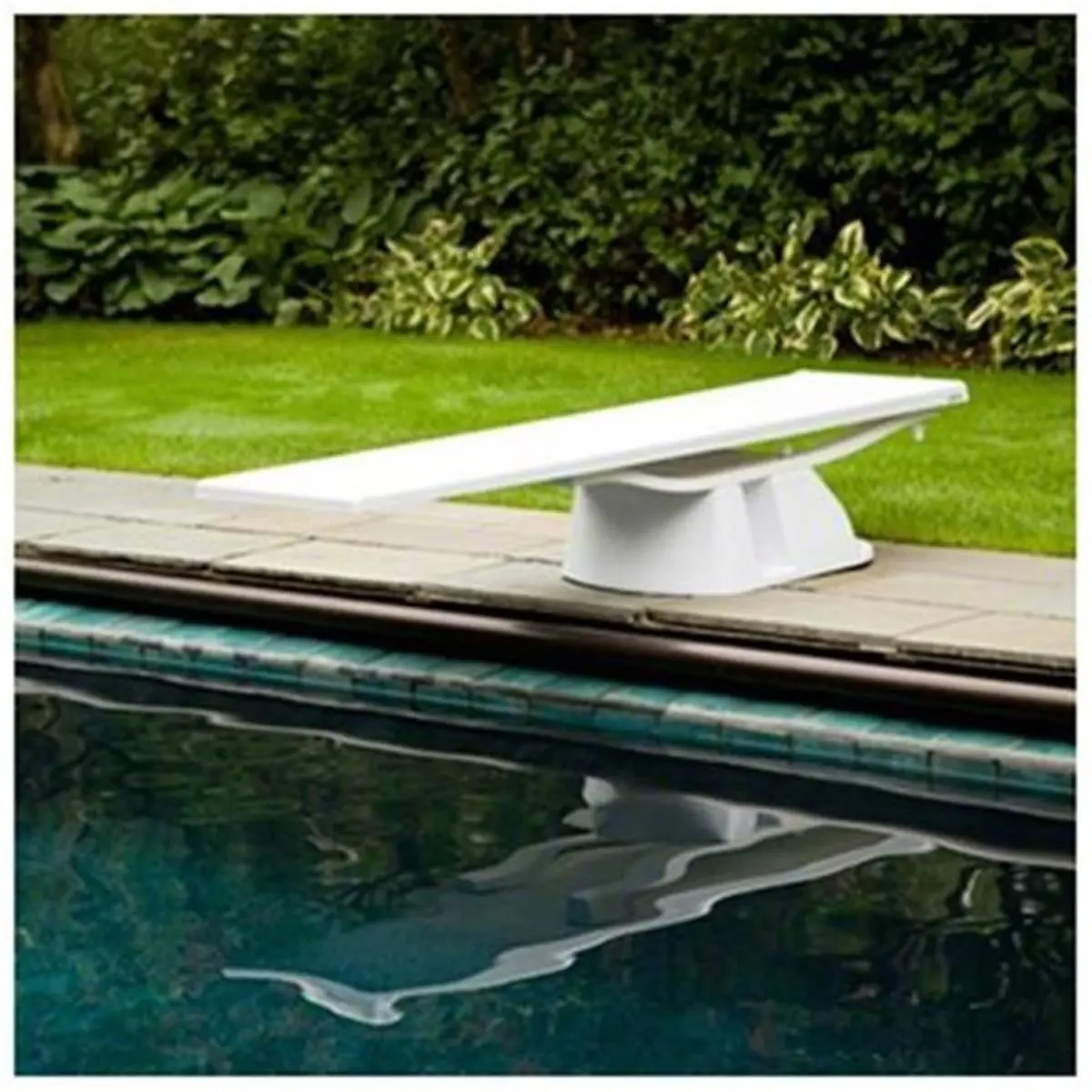 Radiant 6 ft. Salt-Friendly Spring Assembly Jump System, White, with Stainless Steel Hardware for Salt Pools, Salt Pool