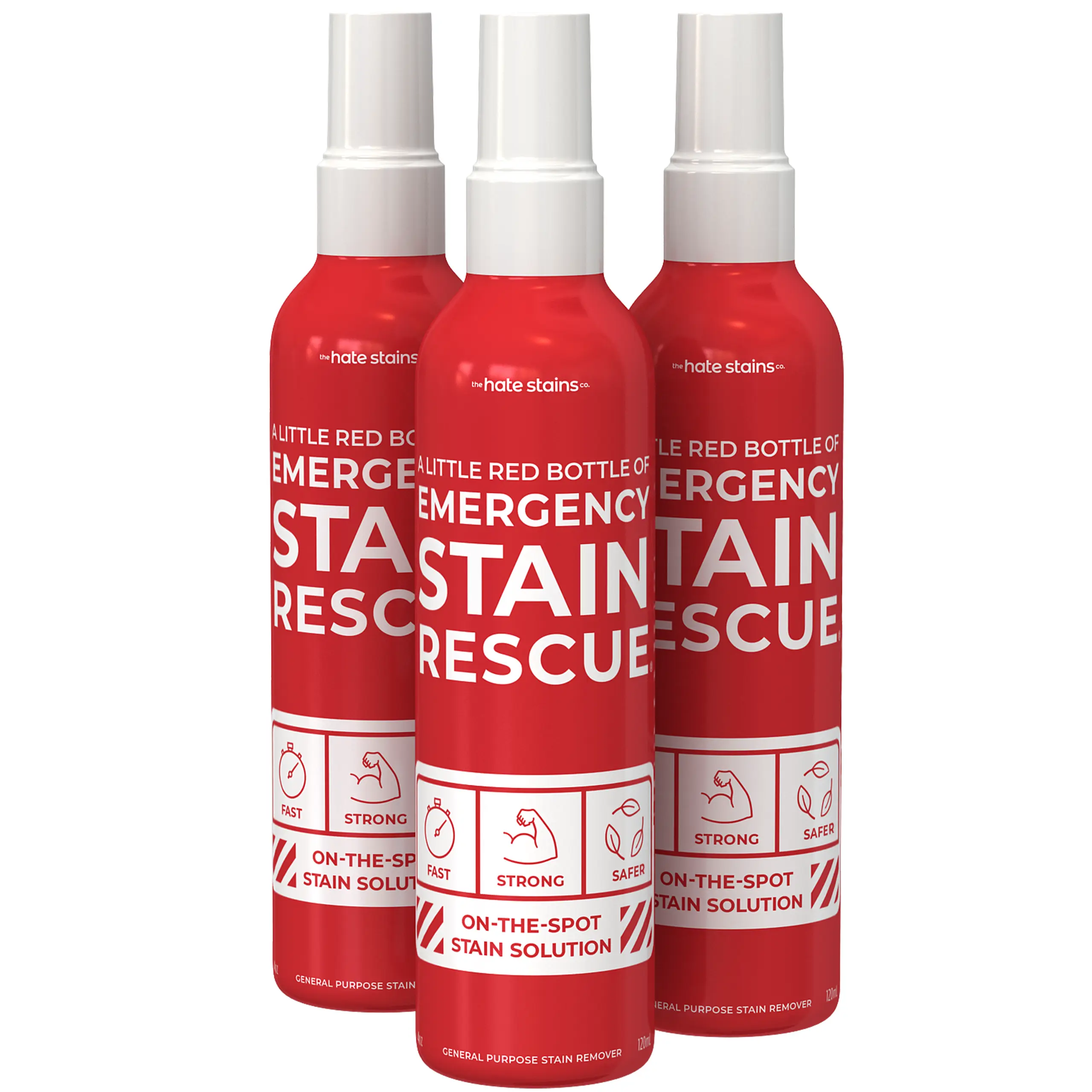EMERGENCY STAIN Remover Spray – for Clothes, Upholstery Fabric, Carpet - Works on Most Blood, Grass, Coffee, Mud, Grease & Oil Stain Household Detergent