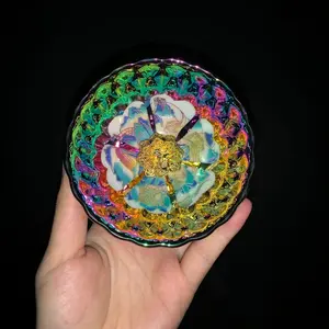 Rainbow Jianzhan Tea Cup Master's Cup Traditional Chinese Porcelain Handcrafted