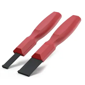 2 Pcs Carbide Scrape, Super Carbide Gasket Scraper for Metal and Automotive, 1-1/4 Inch and 5/8 Inch Carbide Scraper