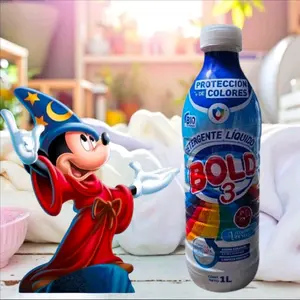 Detergente Líquido Bold 3 Colores  1 Lt. Con BOLD3  Colores de Verano prolonga los colores brillantes de tus prendas después de varias lavadas con la Fórmula Completa Softech que limpia profundamente mientras que cuida los colores y brinda la suavidad.