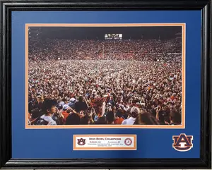 Auburn vs Alabama 2019 Iron Bowl Champions Custom Framed Picture