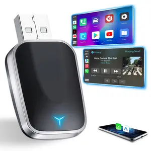 Wireless Carplay Box for Apple and Android, USB Interface, Stable Connection, Hands-Free Calling, Vehicle Charger, Carplay Adapter