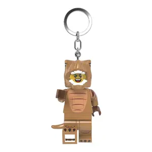 LEGO Minifigures Keychain Light T-Rex Costume Fan