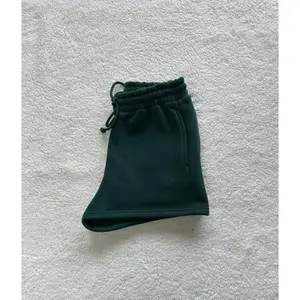Winter Green Basic Blank Shorts