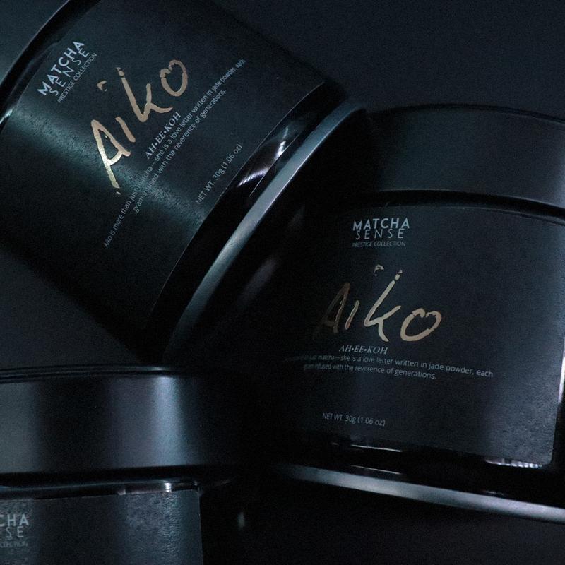 Ultra-Premium Ceremonial Grade Matcha — "Aiko" - First Harvest from Japan, Stone-Ground for Lattes, Koicha & Usucha, Unsweetened, Single Cultivar Okumidori (30g/1.06oz)